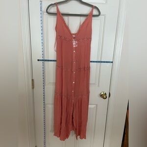 Promesa Tiered Maxi Dress, Small/Medium. NWOT
